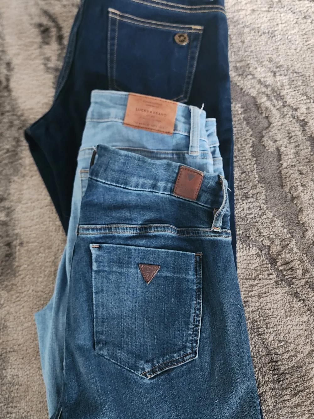 Michael Kors Skinny Jeans - Dark Blue Denim - Picture 2 of 16